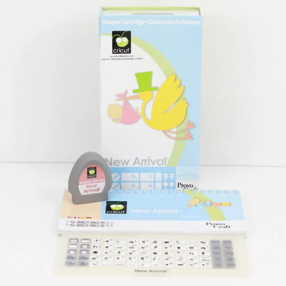 Cricut New Arrival Baby Shower Cartage
